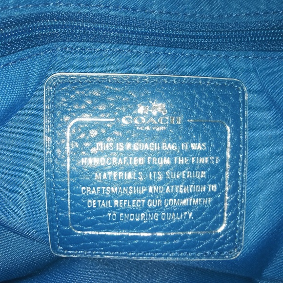 Coach Edie Horse and Carriage and Denim Handbag - Picture 8 of 8